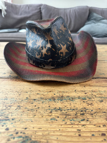 American Flag Cowboy Hat