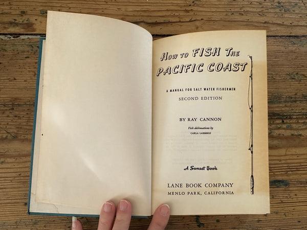 1964 How to Fish The Pacific Coast title page