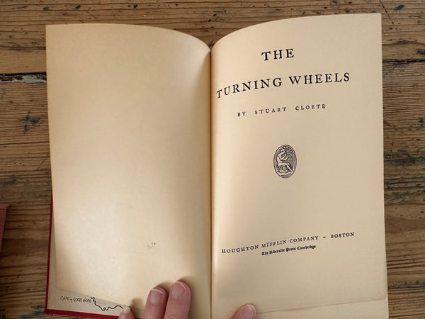 1937 The Turning Wheels title page