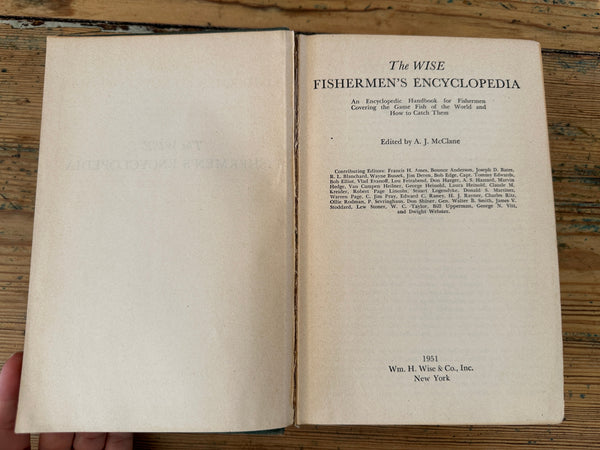 1951 The Wise Fishermen's Encyclopedia title page