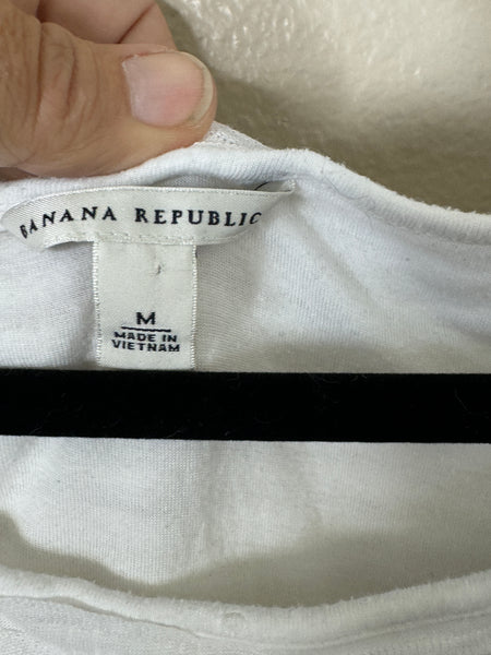 Banana Republic Women's White Tank Top