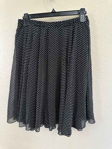 CB Black Polka Dot Skirt