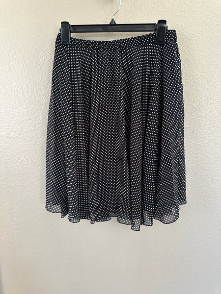 CB Black Polka Dot Skirt