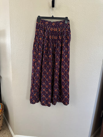 Vintage Herman Geist Floral Skirt