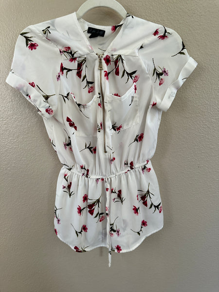 J For Justify Floral Blouse