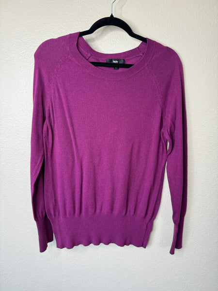 Mossimo Women's Purple Lightweight Sweater