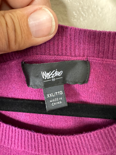 Mossimo Women's Purple Lightweight Sweater