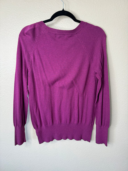 Mossimo Women's Purple Lightweight Sweater