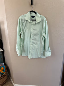 Tommy Hilfiger Green Dress Shirt