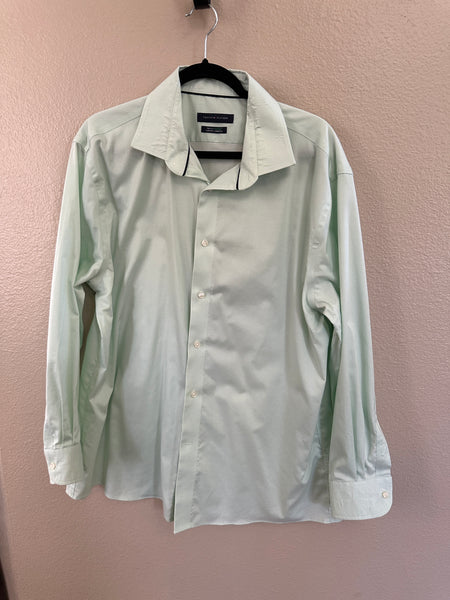 Tommy Hilfiger Green Dress Shirt