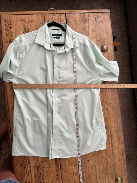 Tommy Hilfiger Green Dress Shirt