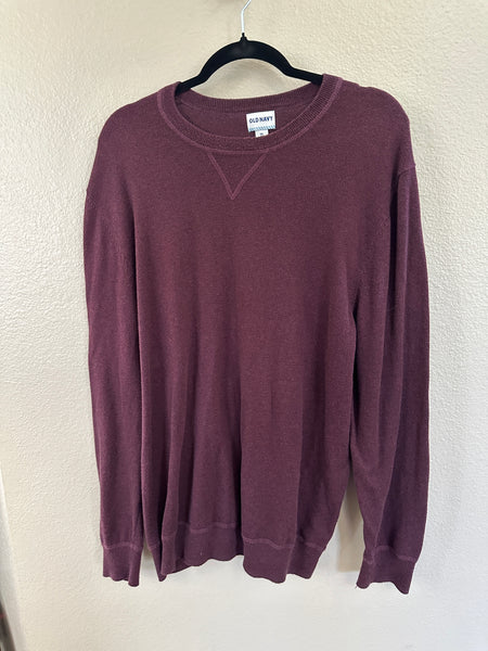 Old Navy Burgandy Women's Sweater