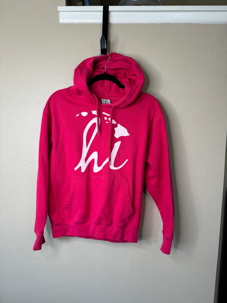 Shaha Surfwear Women's Pink Hawaii Hoodie