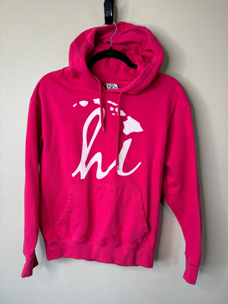 Shaha Surfwear Women's Pink Hawaii Hoodie