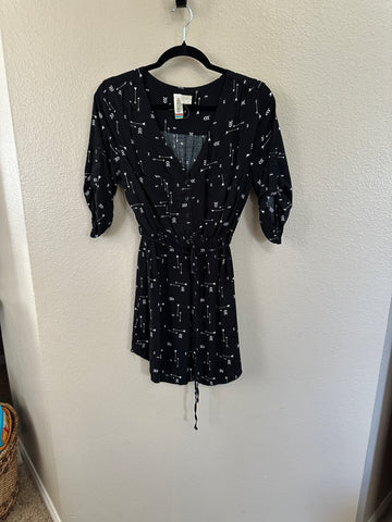 Mimi Chica Black Blouse