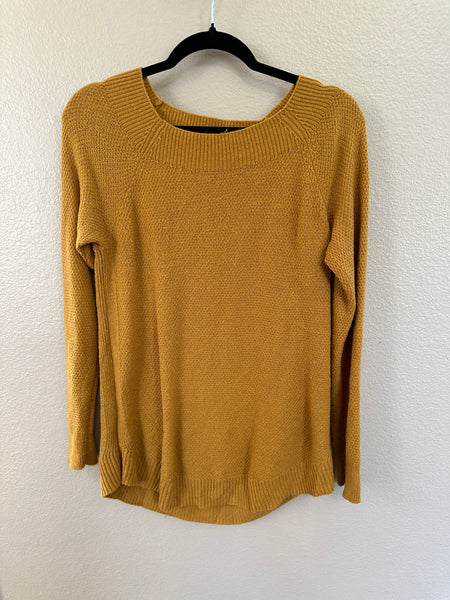 Loft Mustard Long Sleeve Sweater