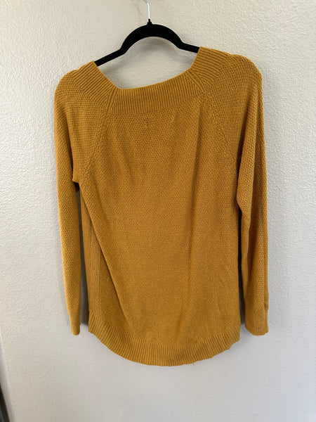 Loft Mustard Long Sleeve Sweater