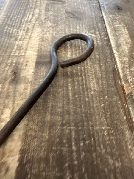 Antique Branding Iron with Y Logo