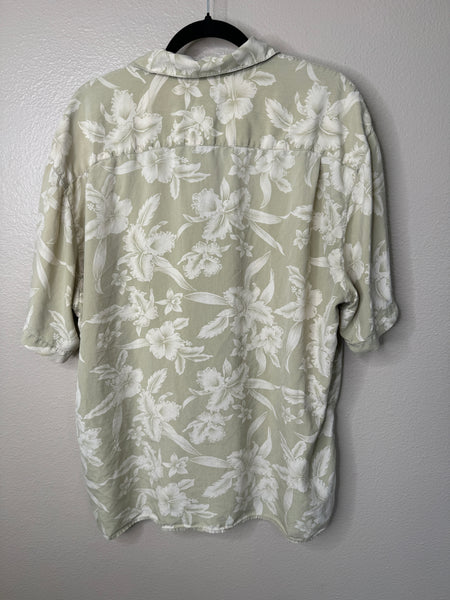 G.H. Bass Men's Hawaiian Short Sleeve Button Down Shirt