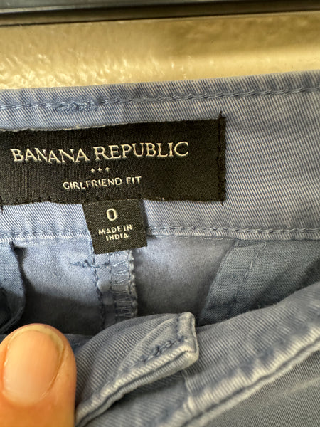 Banana Republic Girlfriend Fit Women's Blue Pants