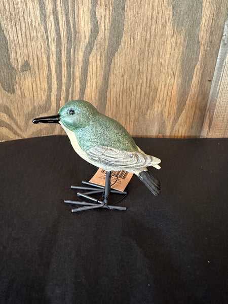 Bird with Metal Feet