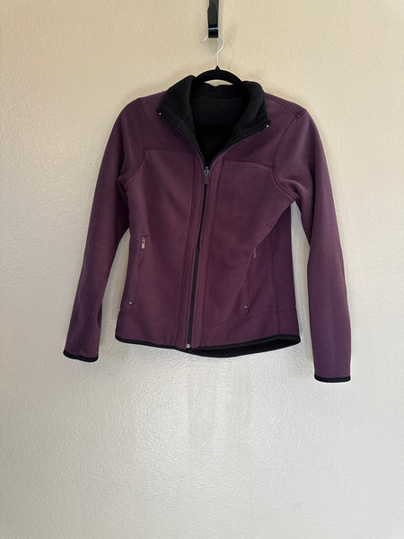 Purple Zip Up Sweatshirt