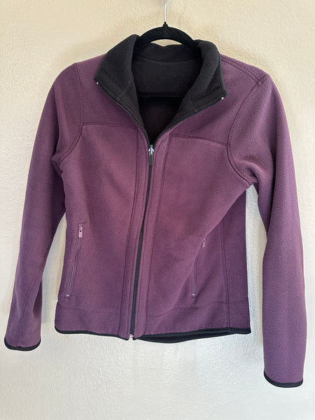 Purple Zip Up Sweatshirt