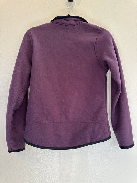 Purple Zip Up Sweatshirt