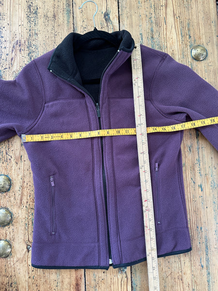 Purple Zip Up Sweatshirt