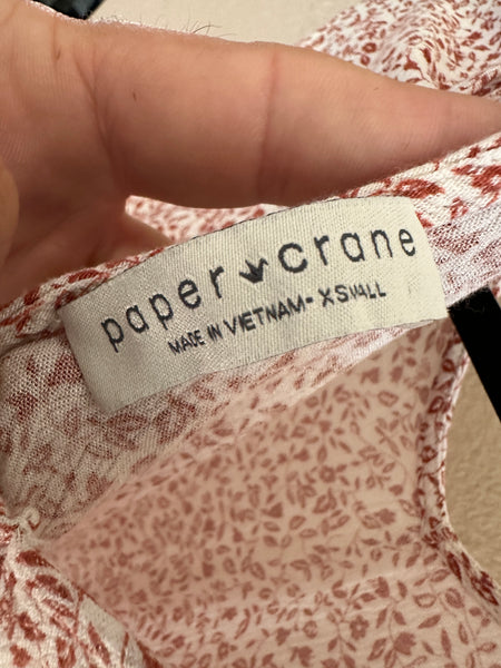 Paper Crane Floral Blouse