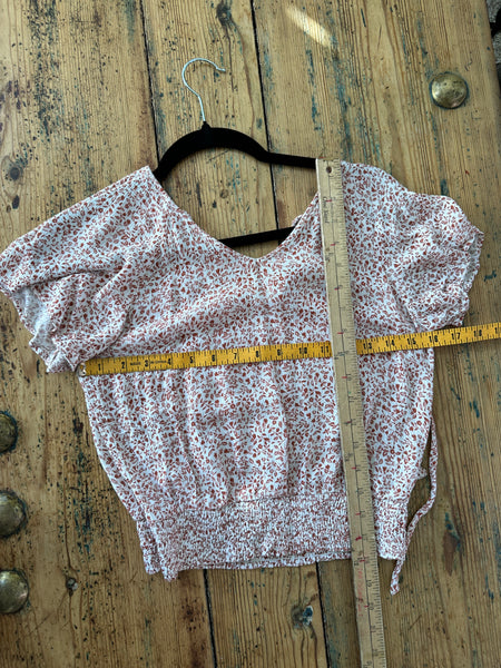 Paper Crane Floral Blouse