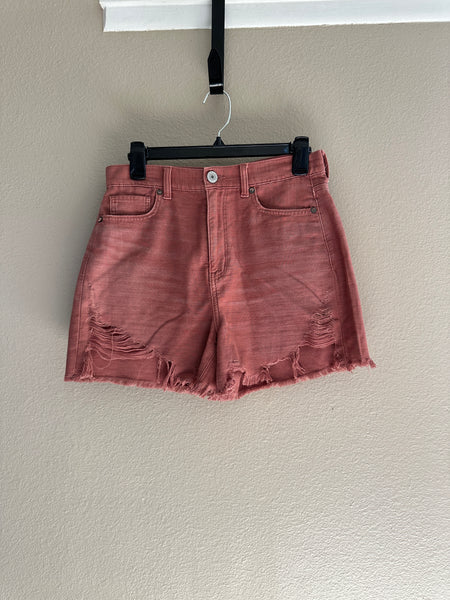 American Eagle Highest Rise Pink Shorts