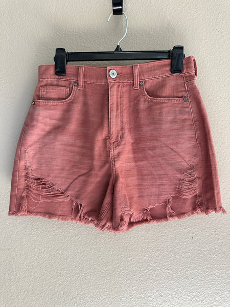 American Eagle Highest Rise Pink Shorts