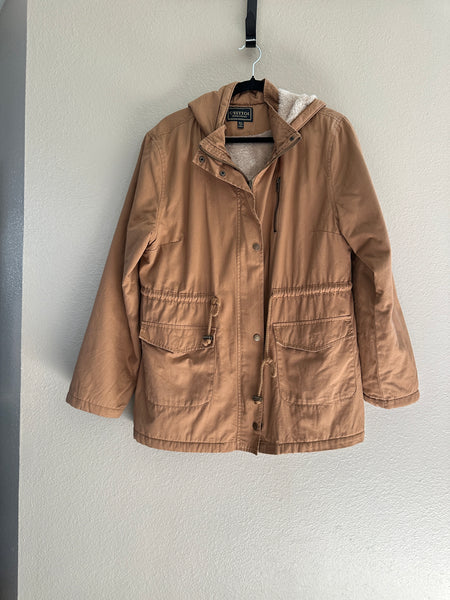 C'Esttoi Brown Jacket with Fuzzy Lining