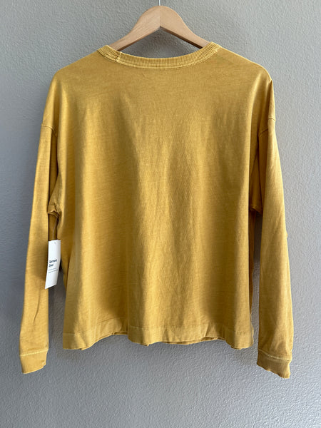 Old Navy Yellow Long Sleeve Shirt-NWT