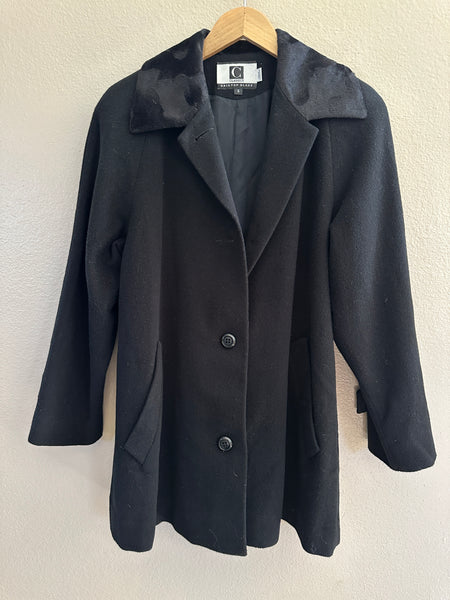 Kristen Blake Black Wool Coat