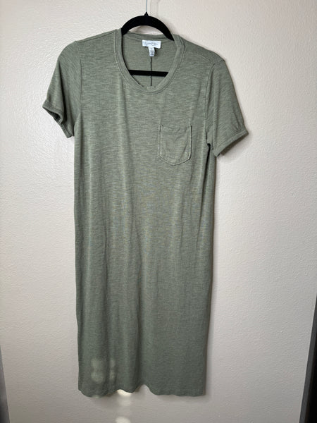 Jessica Simpson Women's Green Short Sleeve Dress