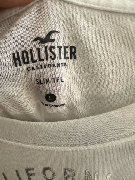 Hollister White T-Shirt