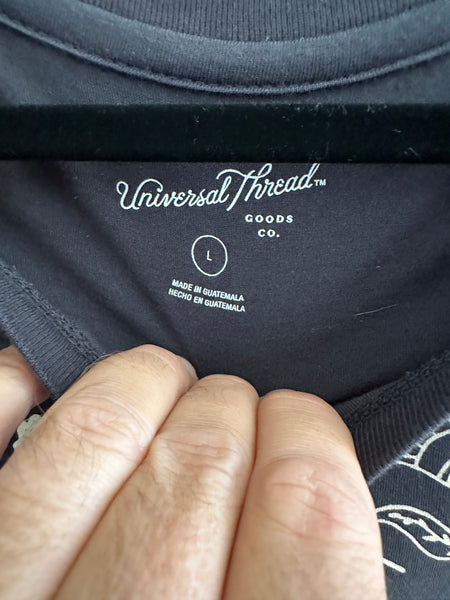 Universal Thread Black T-Shirt-NWT