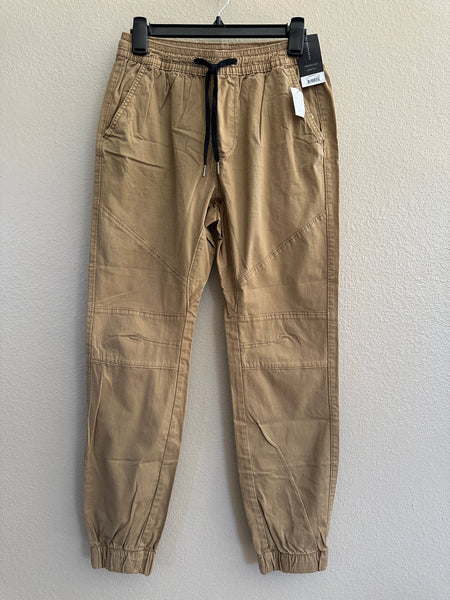 No Boundaries Tan Men's Joggers-NWT