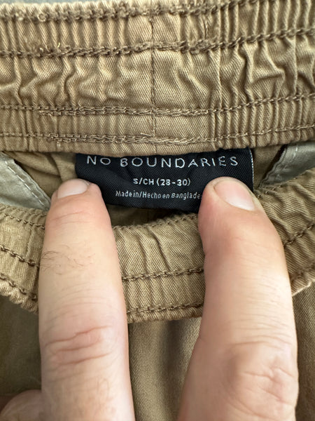 No Boundaries Tan Men's Joggers-NWT