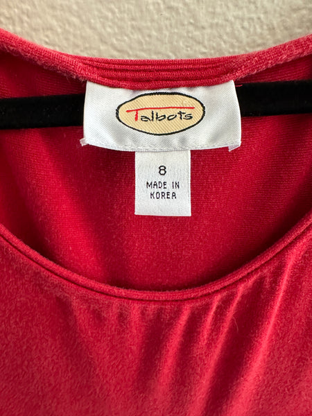 Talbots Red Dress