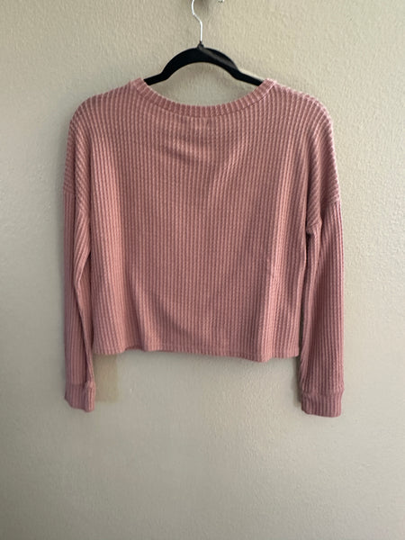 Charlotte Russe Pink Short Sweater