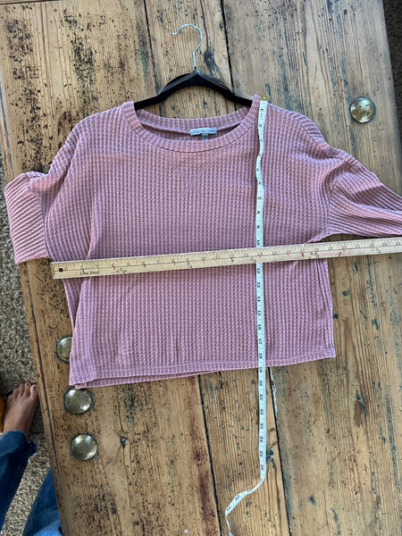 Charlotte Russe Pink Short Sweater