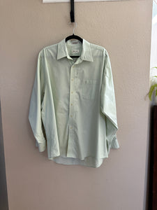 Pierre Cardin Light Green Dress Shirt