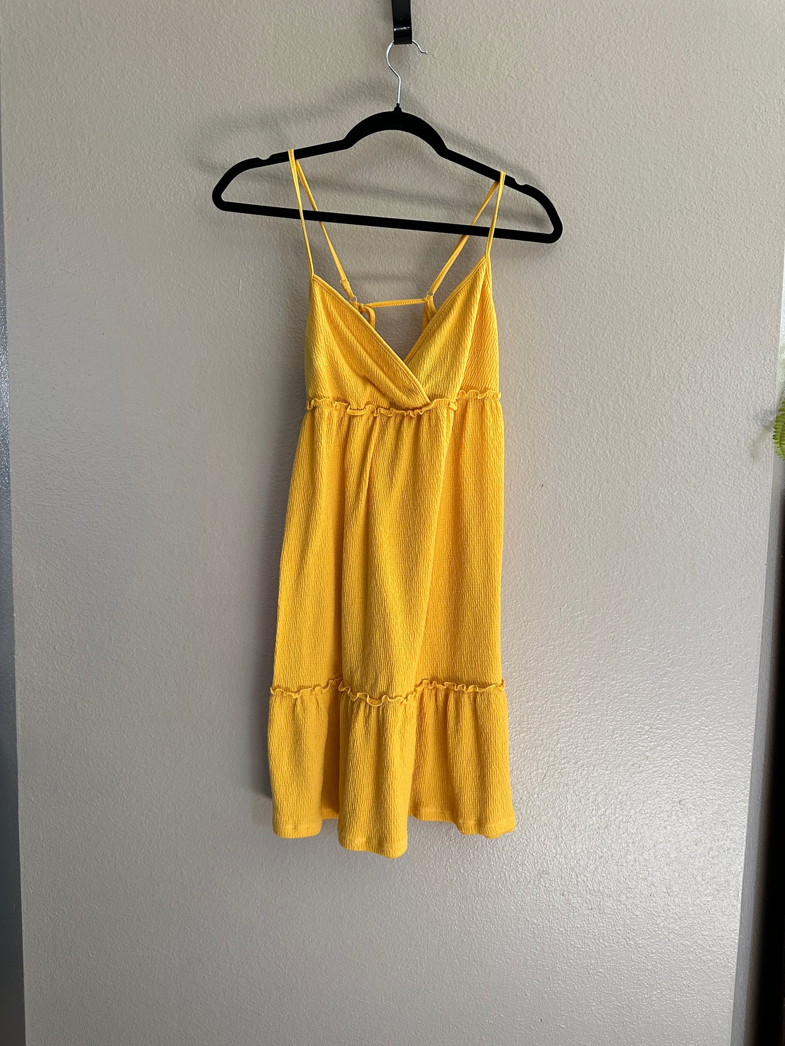 Yellow Sleeveless Dress