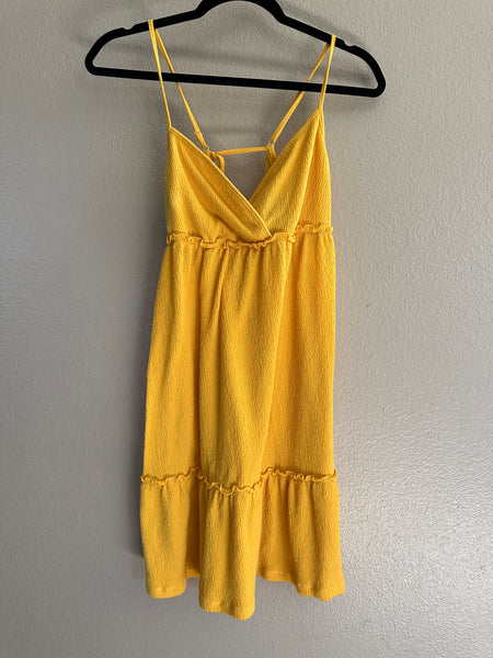 Yellow Sleeveless Dress