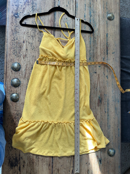 Yellow Sleeveless Dress