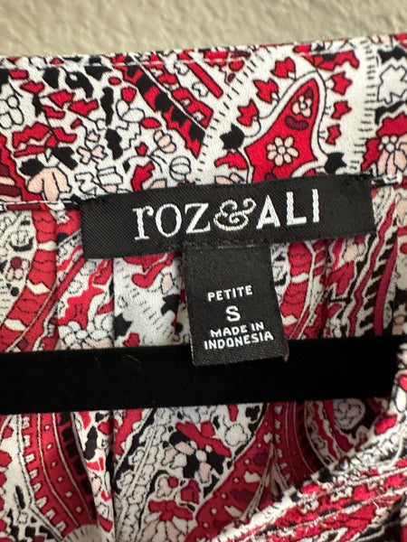 Roz & Ali Floral Blouse