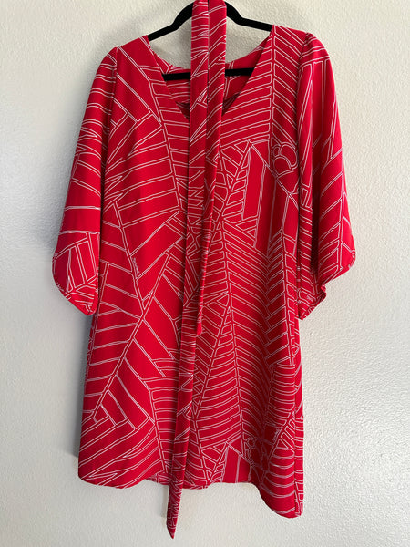 Manuheali'i Red/White Dress